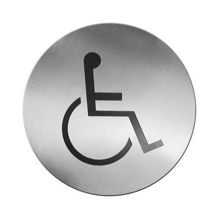 Tabliczka informacyjna samoprzylepna - miejsce przystosowane dla niepełnosprawnych