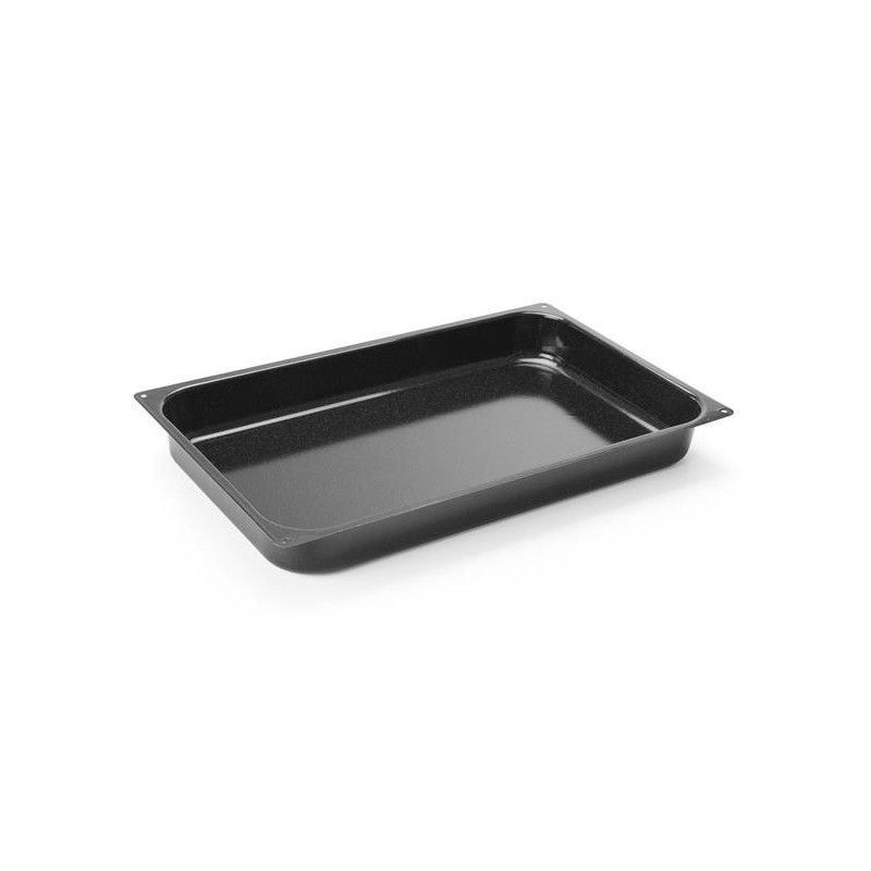 GN 1/1 enameled steel container 530x325x(H)60 mm