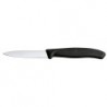 Victorinox Swiss Classic Nóż do jarzyn, gładki, 8 cm, czarny