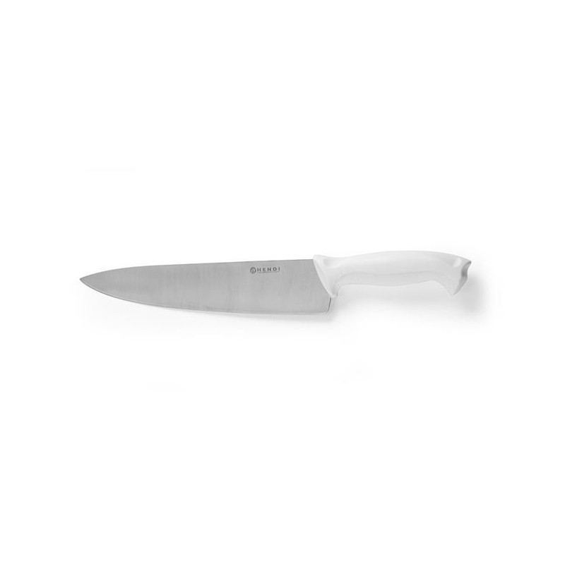 Nóż kucharski HACCP - 240 mm, biały