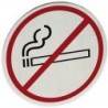Tabliczka informacyjna samoprzylepna na drzwi - zakaz palenia zakaz palenia - duża